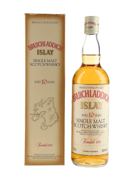 Bruichladdich 10 Year Old Bottled 1990s 70cl / 40%