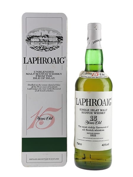 Laphroaig 15 Year Old Bottled 1980s 75cl / 43%