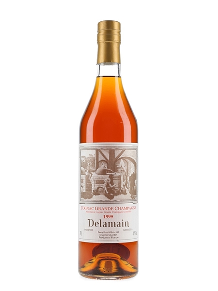 Delamain 1995 Landed 1996, Bottled 2015 - Berry Bros & Rudd Ltd 70cl / 40%