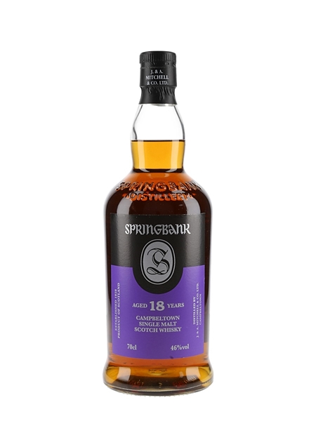 Springbank 18 Year Old Bottled 2021 70cl / 46%