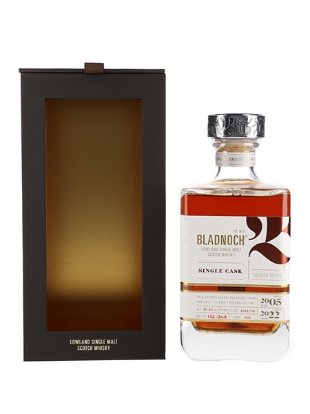 Bladnoch 2005 Single Cask Exclusive Release Bottled 2022 70cl / 50.4%