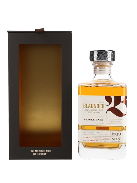 Bladnoch 2009 Single Cask Exclusive Release Bottled 2022 70cl / 56.9%