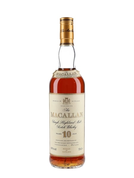 Macallan 10 Year Old Bottled 1990s 70cl / 40%