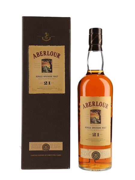 Aberlour 21 Year Old Bottled 1990s 70cl / 43%