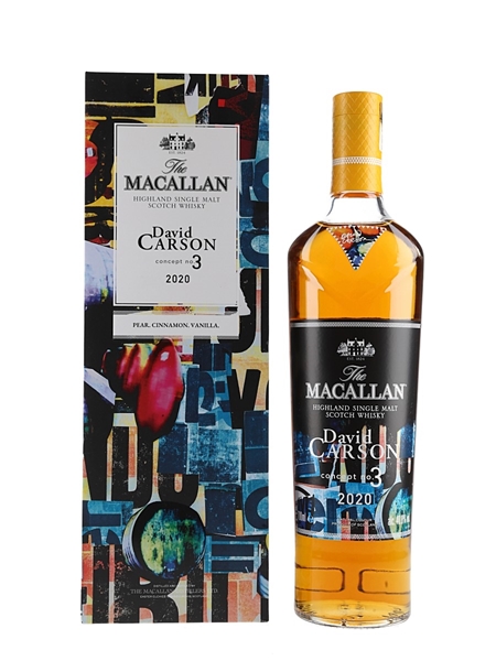 Macallan Concept Number 3 2020 Release - David Carson 70cl / 40.8%