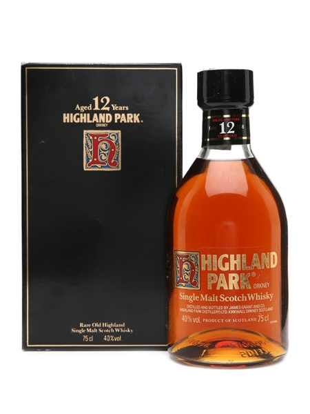 Highland Park 12 Year Old Bottled 1980s 75cl / 43%