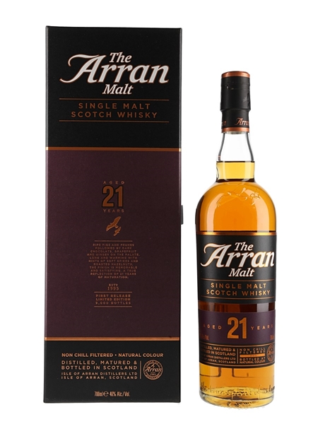 Arran 21 Year Old  70cl / 46%