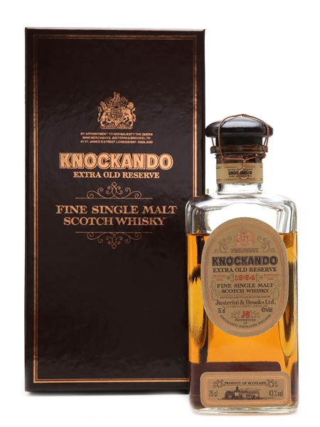 Knockando 1964 Extra Old Reserve Bottled 1986 75cl / 43%