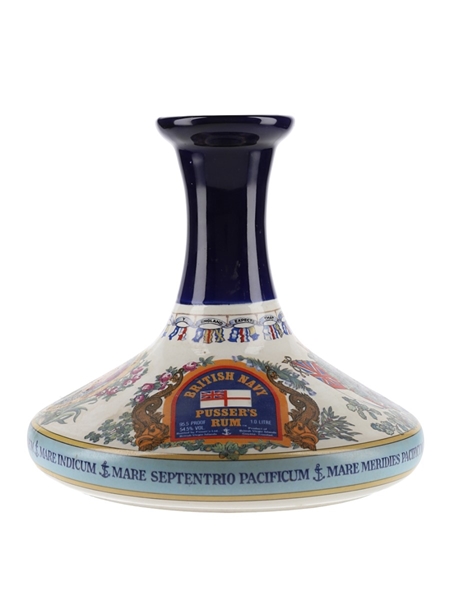 Pusser's British Navy Rum Nelson Ships' Decanter 100cl / 54.5%