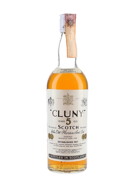 Cluny 5 Year Old Bottled 1970s - D & C 75cl / 40%