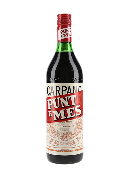 Carpano Punt E Mes Bottled 1970s 100cl / 16.5%