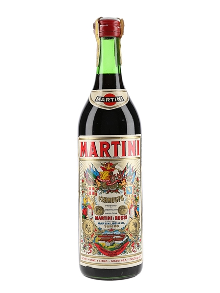 Martini Rosso Vermouth Bottled 1970s 100cl / 16.5%