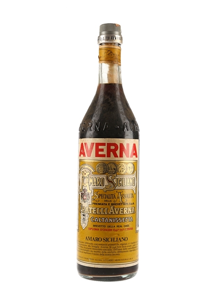 Fratelli Averna Amaro Siciliano Bottled 1980s 100cl / 34%