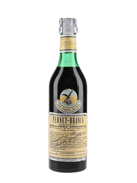 Fernet Branca Bottled 1970s 50cl / 45%