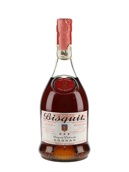 Bisquit 3 Star Bottled 1970s - Ferraretto 73cl / 40%