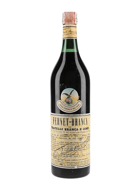 Fernet Branca Bottled 1960s-1970s 100cl / 45%