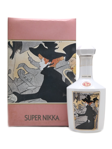 Super Nikka Ceramic Decanter Toulouse-Lautrec 50cl / 43%