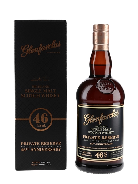 Glenfarclas Private Reserve 46th Anniversary Bottled 2022 70cl / 46%