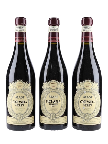 2006 Masi Amarone Della Valpolicella Costasera Classico 3 x 75cl / 15%