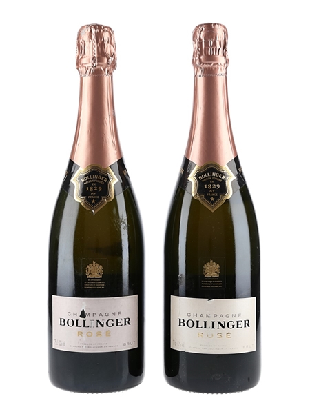 Bollinger Rose Champagne  2 x 75cl / 12%