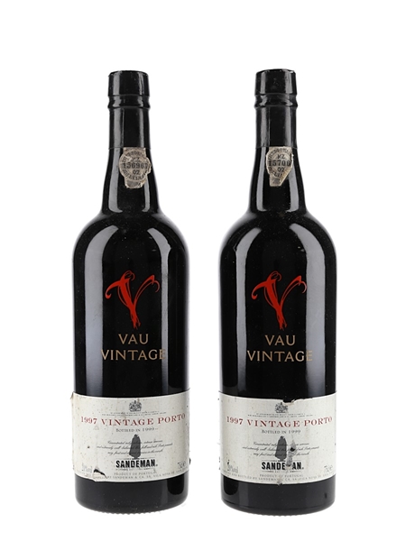 1997 Sandeman Vau Vintage Port Bottled 1999 2 x 75cl / 20%