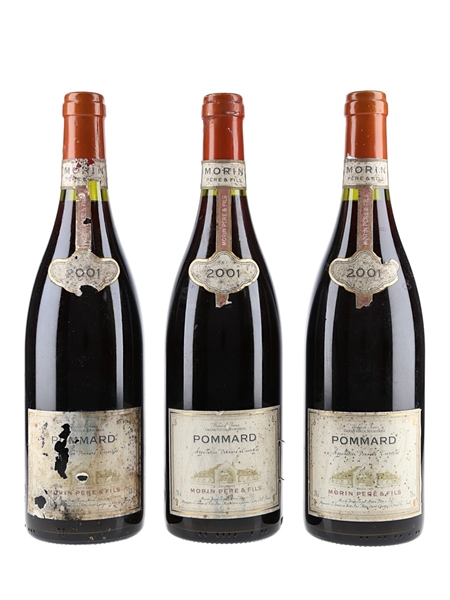 2001 Pommard Morin Pere & Fils 3 x 75cl / 13%