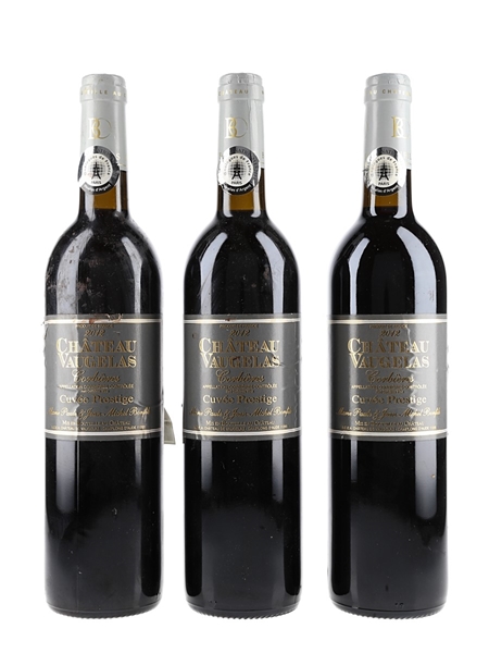 2012 Chateau Vaugelas Cuvee Prestige Corbieres 3 x 75cl / 13.5%