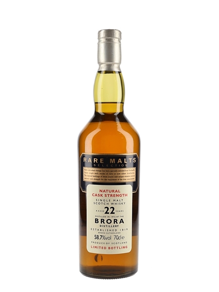 Brora 1972 22 Year Old Rare Malts Selection 70cl / 58.7%