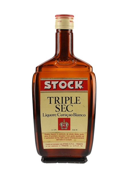 Stock Triple Sec Bottled 1970s 75cl / 40%