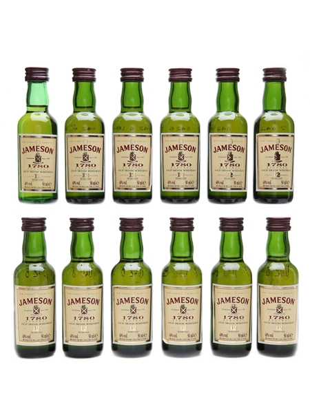 Jameson 1780 Reserve 12 Year Old - Miniatures 12 x 5cl / 40%