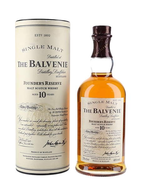 Balvenie 10 Year Old Founder's Reserve  70cl / 40%