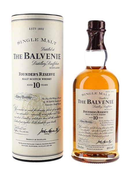 Balvenie 10 Year Old Founder's Reserve  70cl / 40%