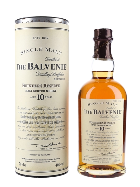 Balvenie 10 Year Old Founder's Reserve  70cl / 40%