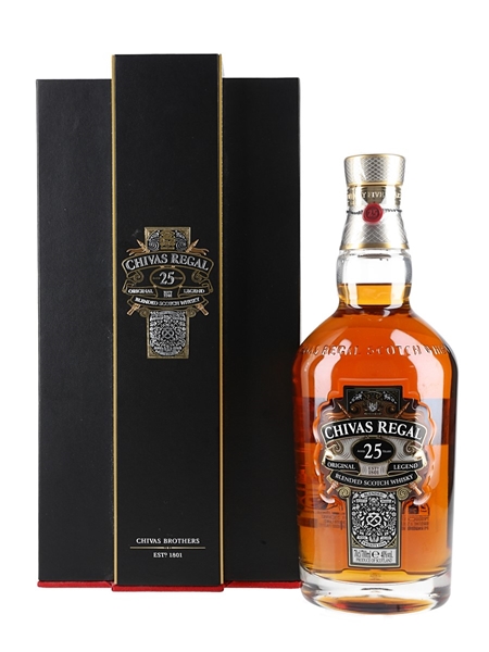 Chivas Regal 25 Year Old Bottled 2021 70cl / 40%