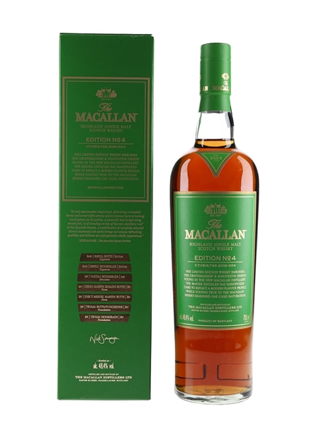 Macallan Edition No.4 China Import 70cl / 48.4%