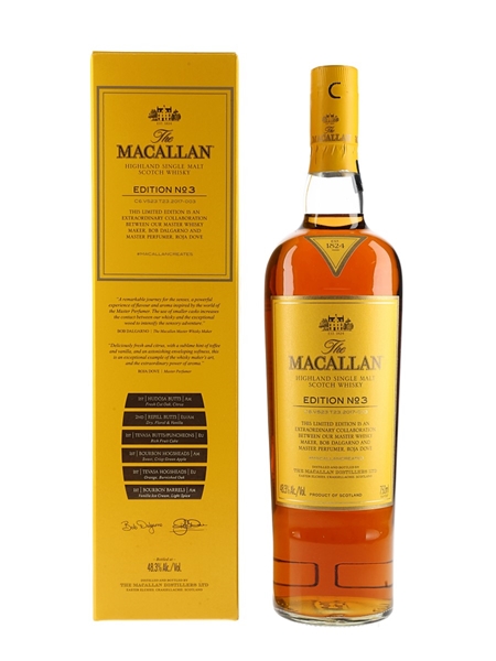 Macallan Edition No.3 Edrington Americas 75cl / 48.3%