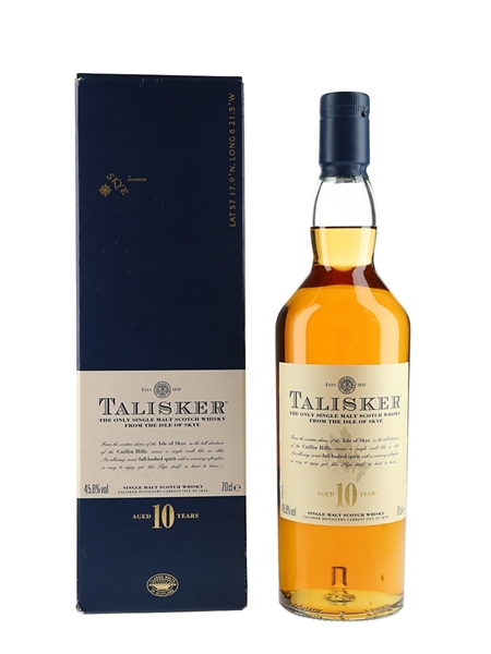 Talisker 10 Year Old  70cl / 45.8%