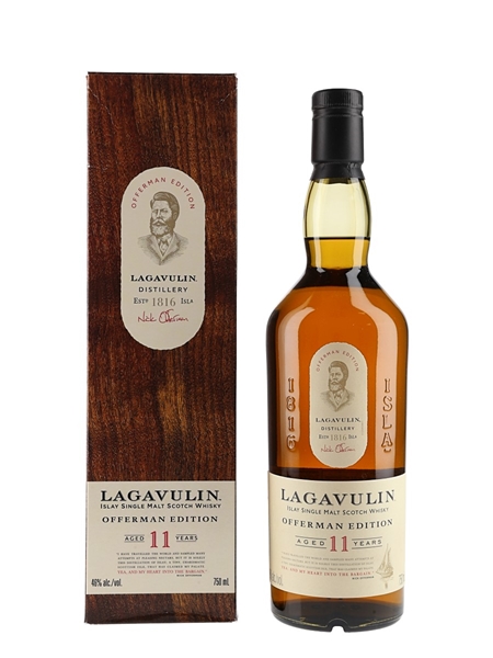 Lagavulin 11 Year Old Offerman Edition Bottled 2019 75cl / 46%