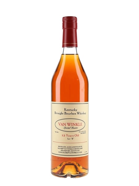 Van Winkle 12 Year Old Lot 'B' Bottled 2020 75cl / 45.2%