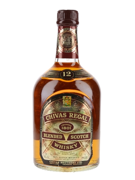 Chivas Regal 12 Year Old Bottled 1970s 75.7cl / 43%