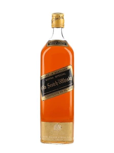 Johnnie Walker Black Label Extra Special Bottled 1970s 100cl