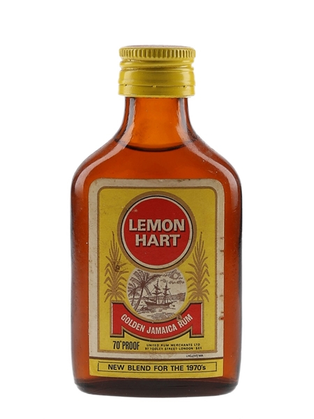 Lemon Hart Golden Jamaica Rum Bottled 1970s 5cl / 40%