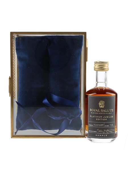 Royal Salute Platinum Jubilee Edition Sample 5cl / 50.6%