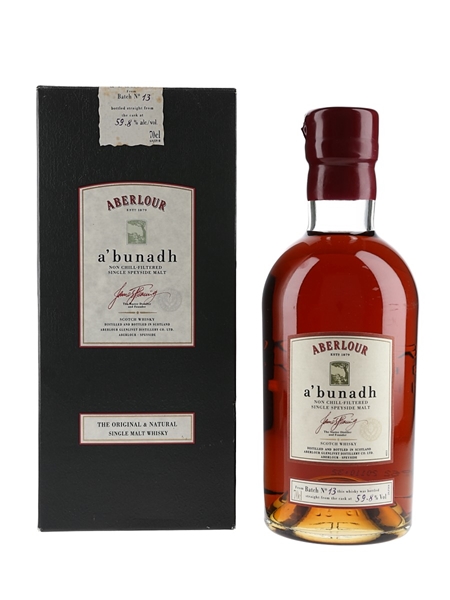 Aberlour A'bunadh Batch 13  70cl / 59.8%