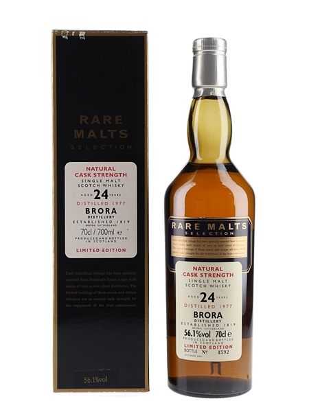 Brora 1977 24 Year Old Bottled 2001 - Rare Malts Selection 70cl / 56.1%