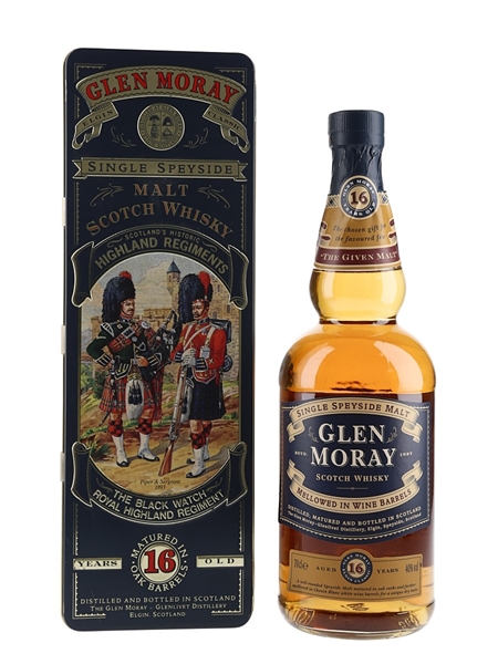 Glen Moray 16 Year Old Scotland's Historic Highland Regiments 70cl / 40%