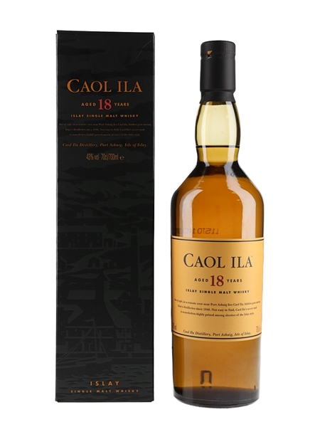 Caol Ila 18 Year Old  70cl / 43%