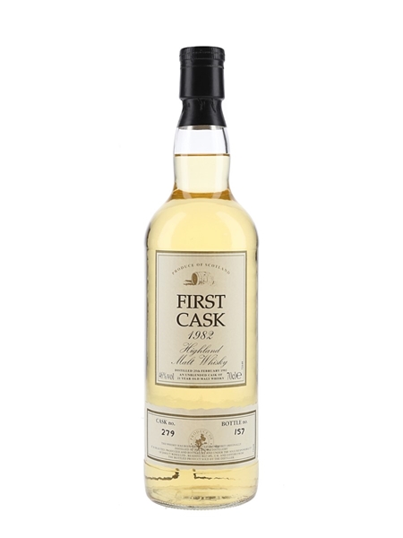 Brora 1982 21 Year Old Cask 279 First Cask 70cl / 46%