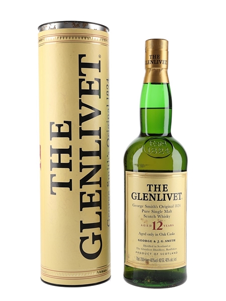 Glenlivet 12 Year Old Old Presentation 70cl / 40%