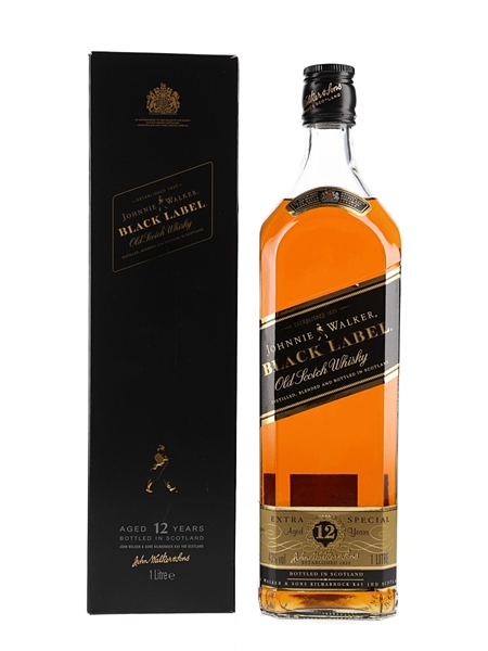 Johnnie Walker Black Label 12 Year Old Bottled 2000s 100cl / 43%